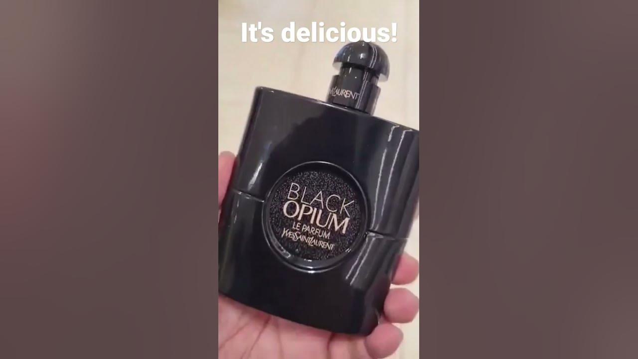 NEW* Black Opium Le Parfum by YSL #blackopiumleparfum 