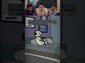 Tom Holland reaction to the funny animated video #tomholland #funny #trytolaugh #reaction #shorts