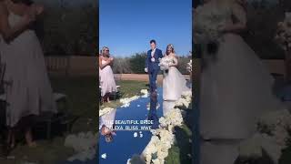 Celebrity Alexa Bliss entrance on her weeding #wwe #shorts Wealth