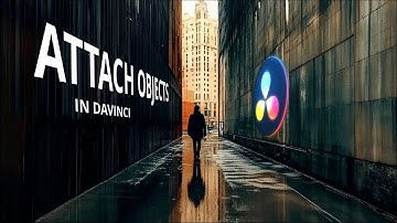 How to Attach Objects to Surfaces in DaVinci Resolve!