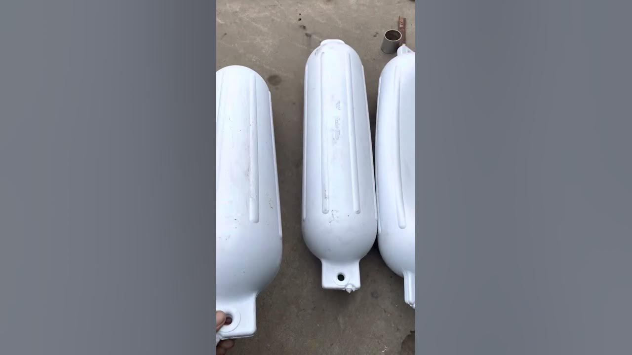 How to reinflate sealed boat fenders. YouTube