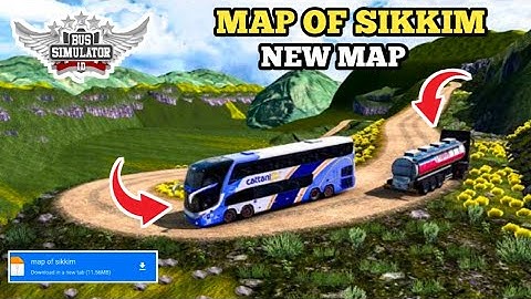 Map Mod Bussid 4.2 - Released Sikkim offroad  map mod for Bus simulator Indonesia | BUSSID