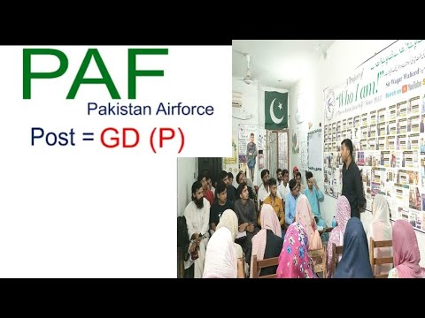 Waheed 26 Gd GD Pilot Career Counseling From Sir waqar Waheed | GD Pilot initial ...