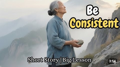 Why Consistency Beats Talent | Power of Consistency | A Powerful Motivational Story For Your Life