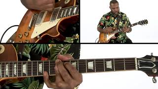 Kirk Fletcher Guitar Lesson - El Medio Stomp: Breakdown - TrueHeart Blues: Rhythm chords