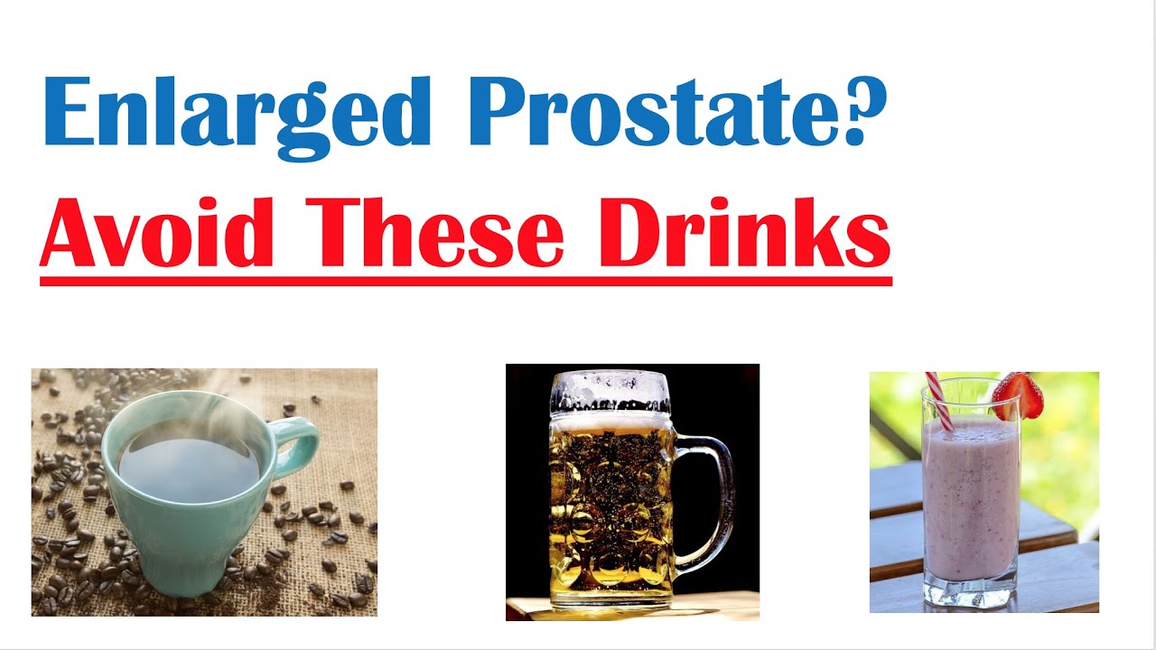 what drinks are good for prostatitis