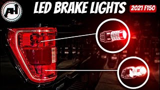 HOW TO INSTALL LED BRAKE LIGHTS ON 2021 F150 | Step by step instructions