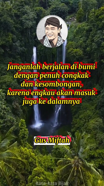 jangan sombong #shorts #katakatabijak #gusmiftah #storywa