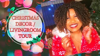 CHRISTMAS DECORATIONS | LIVING ROOM TOUR | VLOGMAS WEEK 3