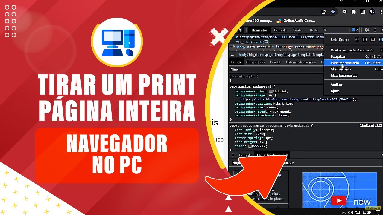 Como tirar um print da página inteira #TechTok #TechTips #PCTips #Cool