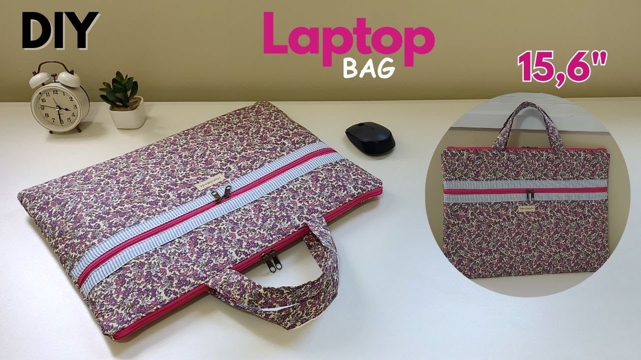 Como fazer pasta para Notebook | Tutorial Fácil | How to make laptop case