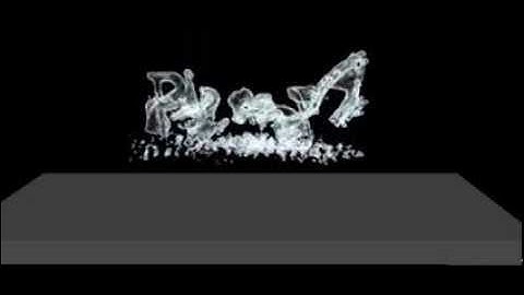 nParticles Text Effect