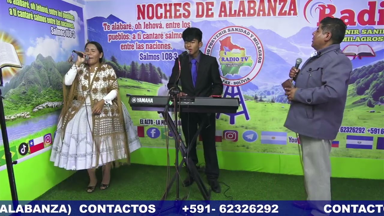 M.A.A. FUEGO PODER DEL ESPÍRITU SANTO Radio Porvenir Sanidad y Milagros 🇧🇴