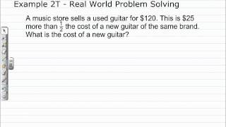 Writing and Solving Two-Step Equations | Algebra 1 Math Help