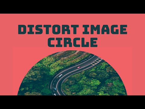 #51 How to distort an image into a circle | HTML CSS | THINHPHAM