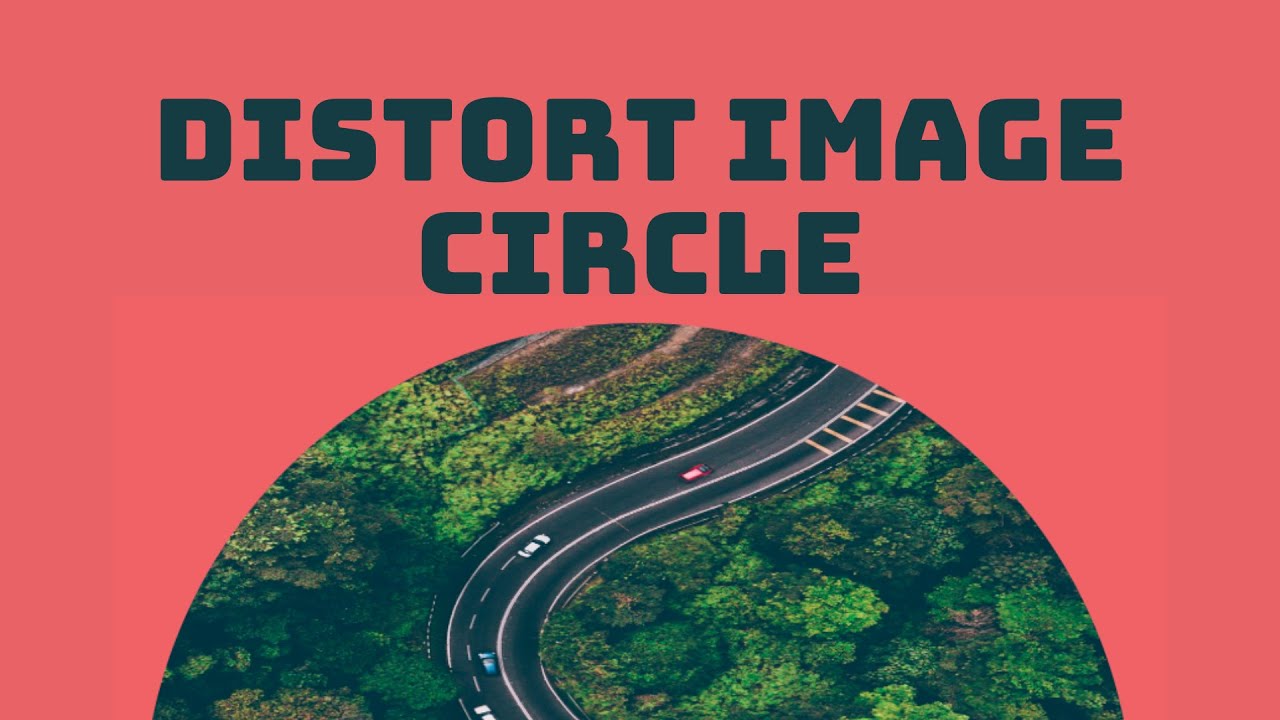 51 How to distort an image into a circle HTML CSS THINHPHAM YouTube