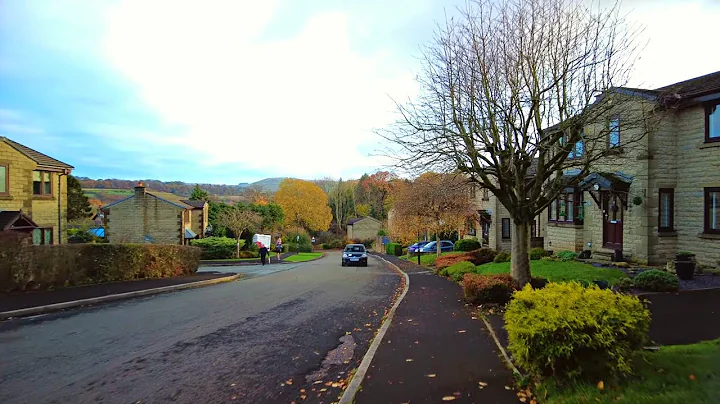 Whaley Bridge Town Walk, English Countryside 4K