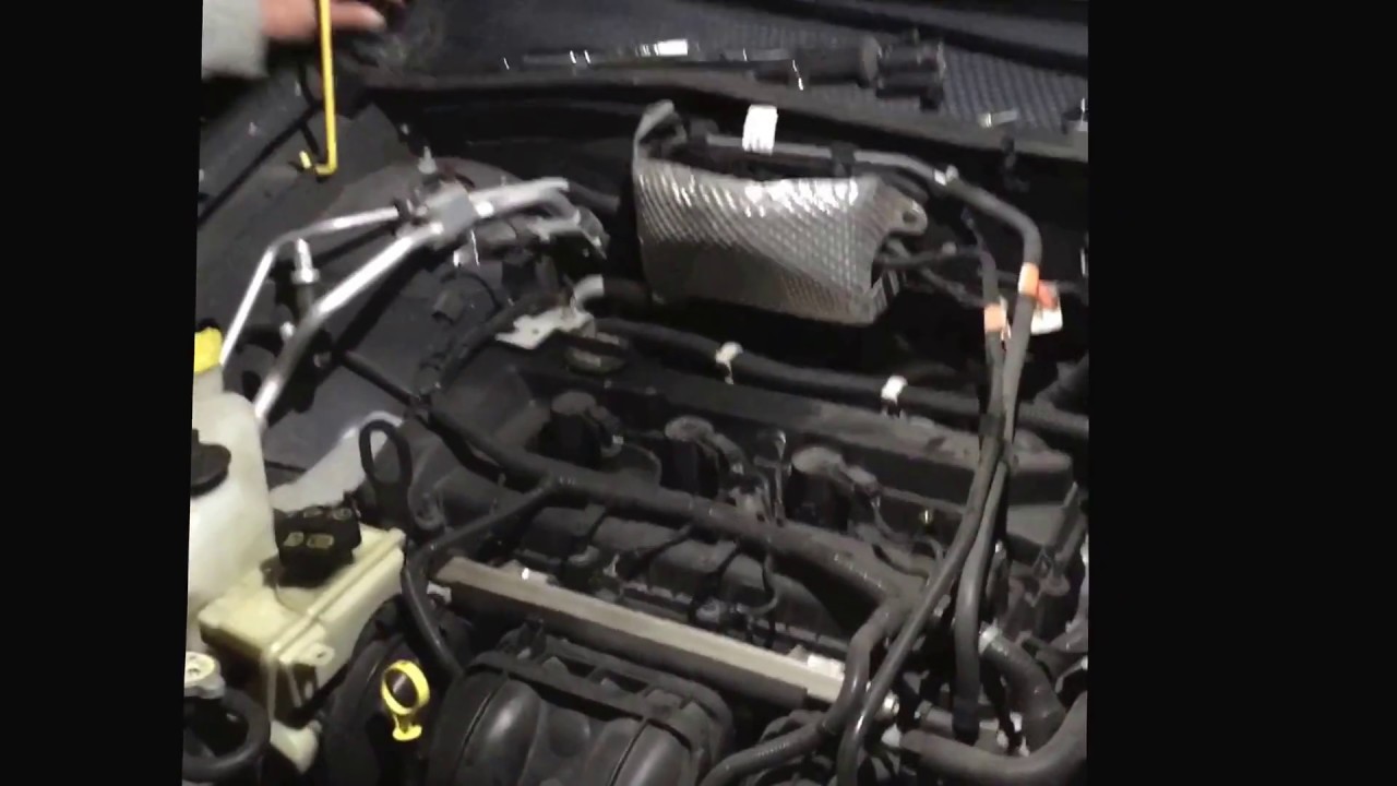 Ford focus replace spark plugs PTAR - YouTube