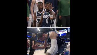 Kyrie Irving Makes Luka Doncic Cry After Hitting A Wild Game Winner To Save Mavs Season