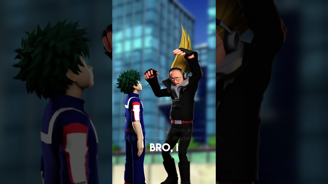 Present Mic and Deku! Super monkey ball