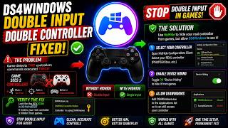 How to Fix DS4Windows Double Input Issue | HidHide Setup Tutorial