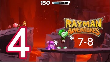 Rayman Adventure Gameplay Walkthrough Part 4 Adventure 7-8  Android/ios