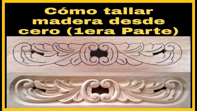 Como hacer talla en madera para principiantes 