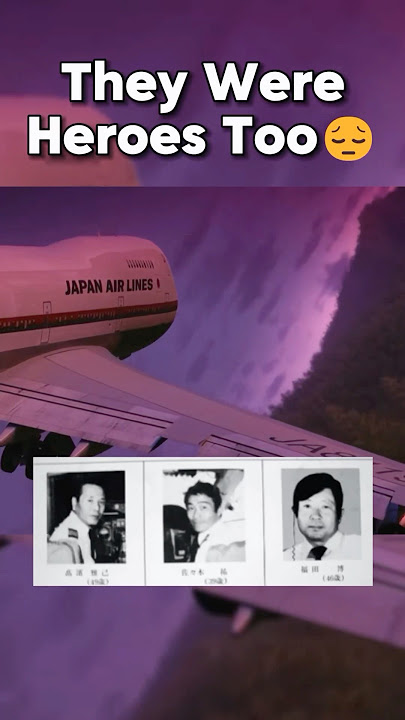 They Were Heroes Too😔🙏 #aviation #shorts #jal123 #viral #edit #sad #planecrash #pilots #747 #hero