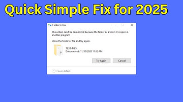 How To Fix File is Open in Another Program 2025 windows 11 and 10