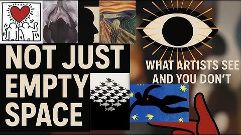 What Artists & Architects Know About Empty Space | Negative vs Positive Space Explained #art #design