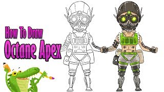 how to draw | new character apex legends | octane