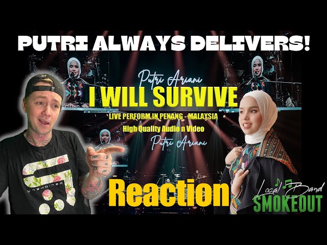 Putri Ariani - I Will Survive ( Reaction / Review ) LIVE PERFORMANCE class=