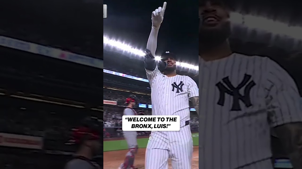 LUIS GARCIA JR INTRODUCES HIMSELF TO THE BRONX! 🤯🤯 #mlb #baseball #yankees