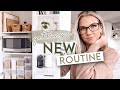 Getting a new routine & MORE organizing!  Pantry organizing pt 2