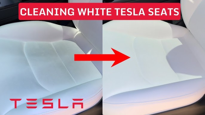  TesLiner Tesla Seat Cleaner for White, Black, Cream