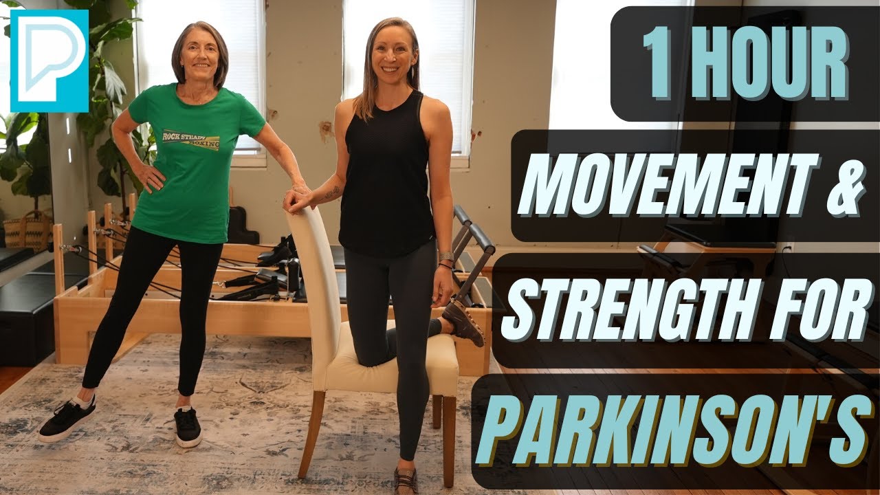 Safe Exercises for Parkinson's Disease Special 1 hour Workout YouTube