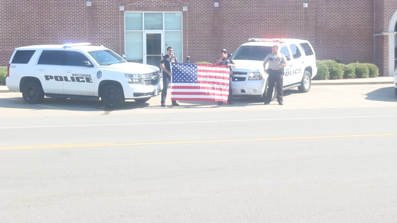 Whitesboro Police honors fallen heroes July 7, 2017 YouTube
