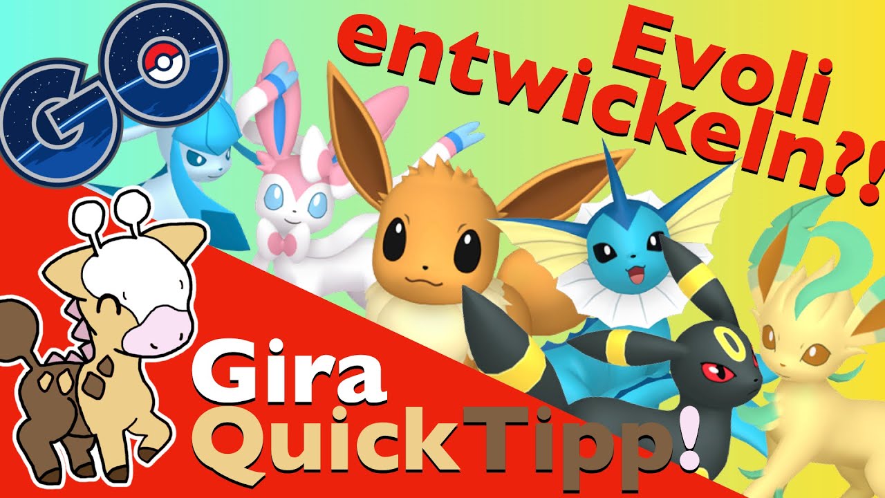 Welche Evoli Entwicklung Ist Die Beste Pokemon Go #16 Wie entwickelt man Evoli in Pokémon GO? - YouTube