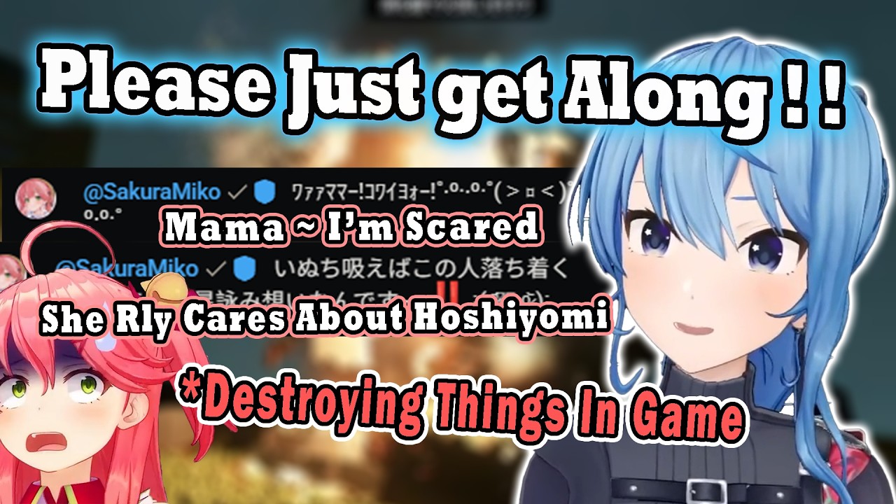 Suisei Address Her fan Fighting On X and Vent her Feeling , Miko Jumps In to Smooth Things Over !
