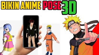 aplikasi - cara membuat karakter anime 3d - atau aplikasi 3d pose terbaik screenshot 2