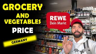 Price of Grocery and Vegetables In Germany. Exploring Rewe Store In Rosenheim Germany