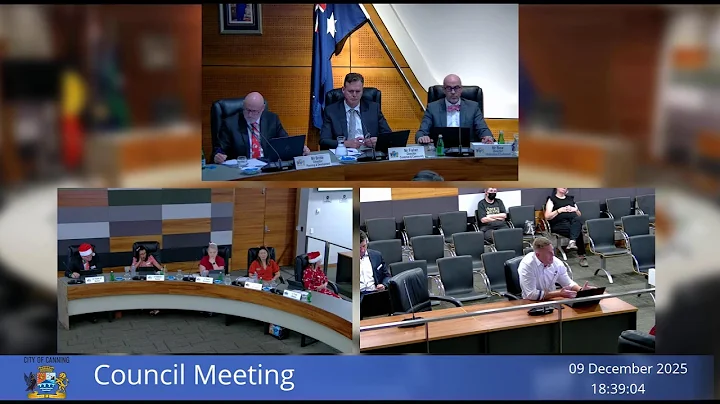 Agenda Briefing - 9 December 2025 at 6pm