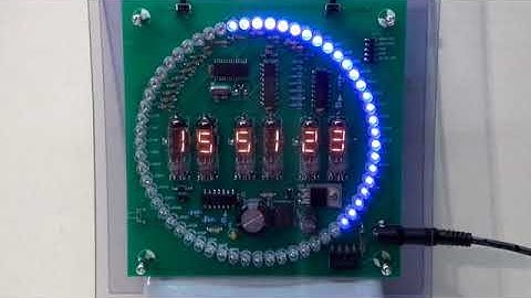 Numitron LED Clock