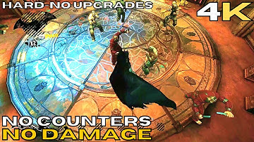 Batman  Arkham Asylum - [2160p] (Hard , No Upgrades ,No Counters , No Damage) Epic Fights Part 2