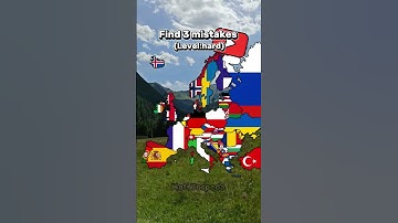 Try to find 3 mistakes (level hard) 🤔 #map #shorts