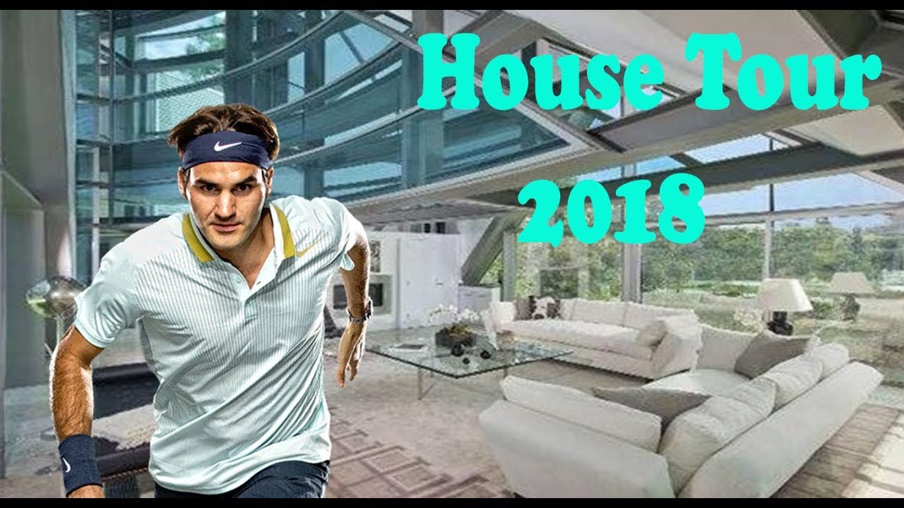 Roger Federer's New Glass House Tour 2018 Inside & Outside ...