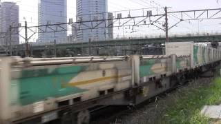 JR貨物 153レ EF210-151牽引 コンテナ貨物列車(クリーン川崎号)