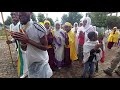 Enkutatash. New Year in Ethiopia. Traditional celebrating dance and song.