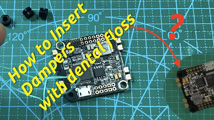 [how to] Easy install soft-mount on flight controllers and 4in1 ESC (silicone grommets)