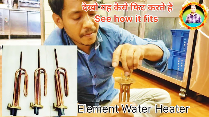 How to Fit Electric Water Heater Element | Heater Replacement & and Repair | Perwez All Technician
